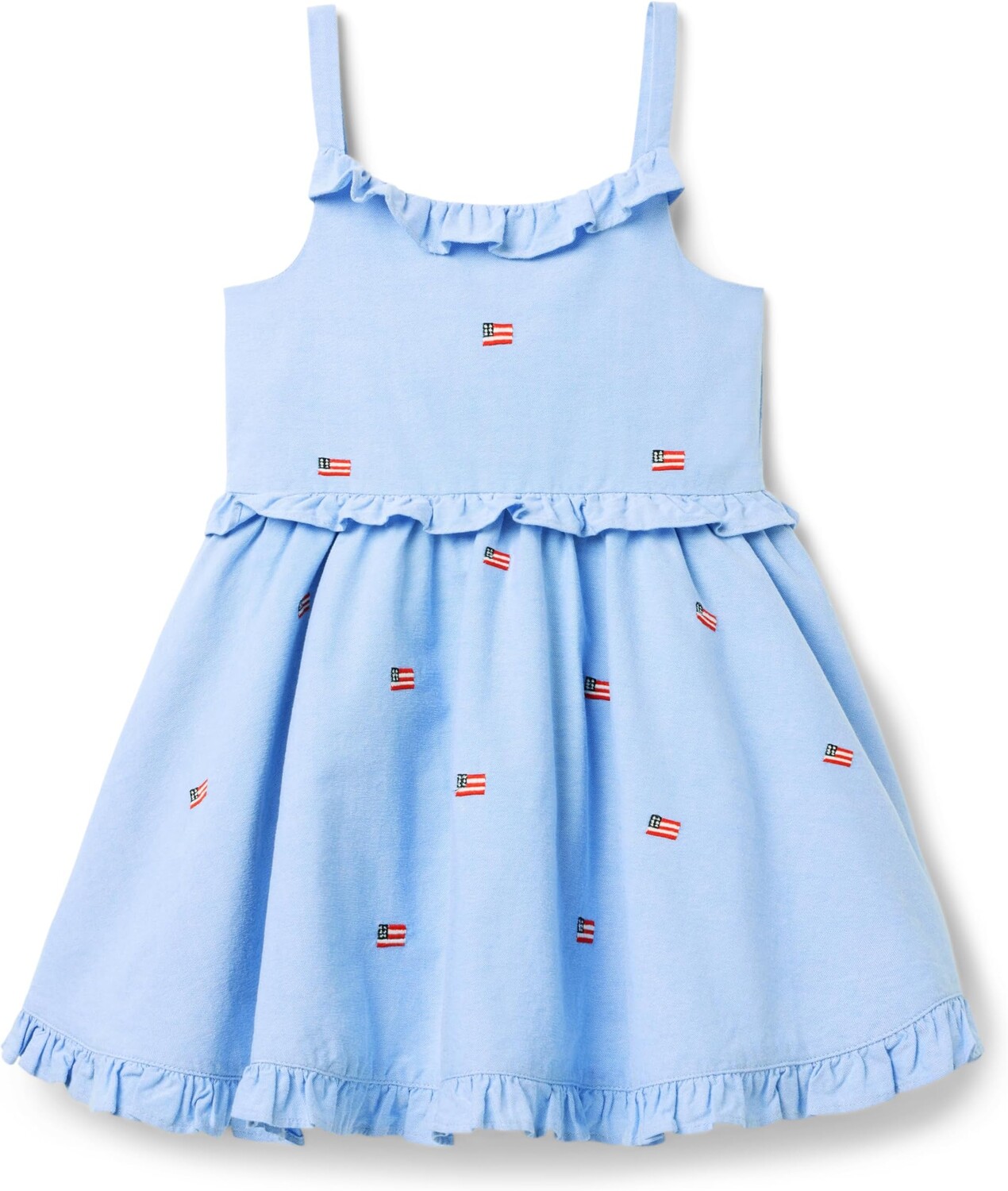 Платье Janie and Jack Girls Embroidered Flag Dress, синий
Платье Janie and Jack Girls Embroidered Flag Dress, синий