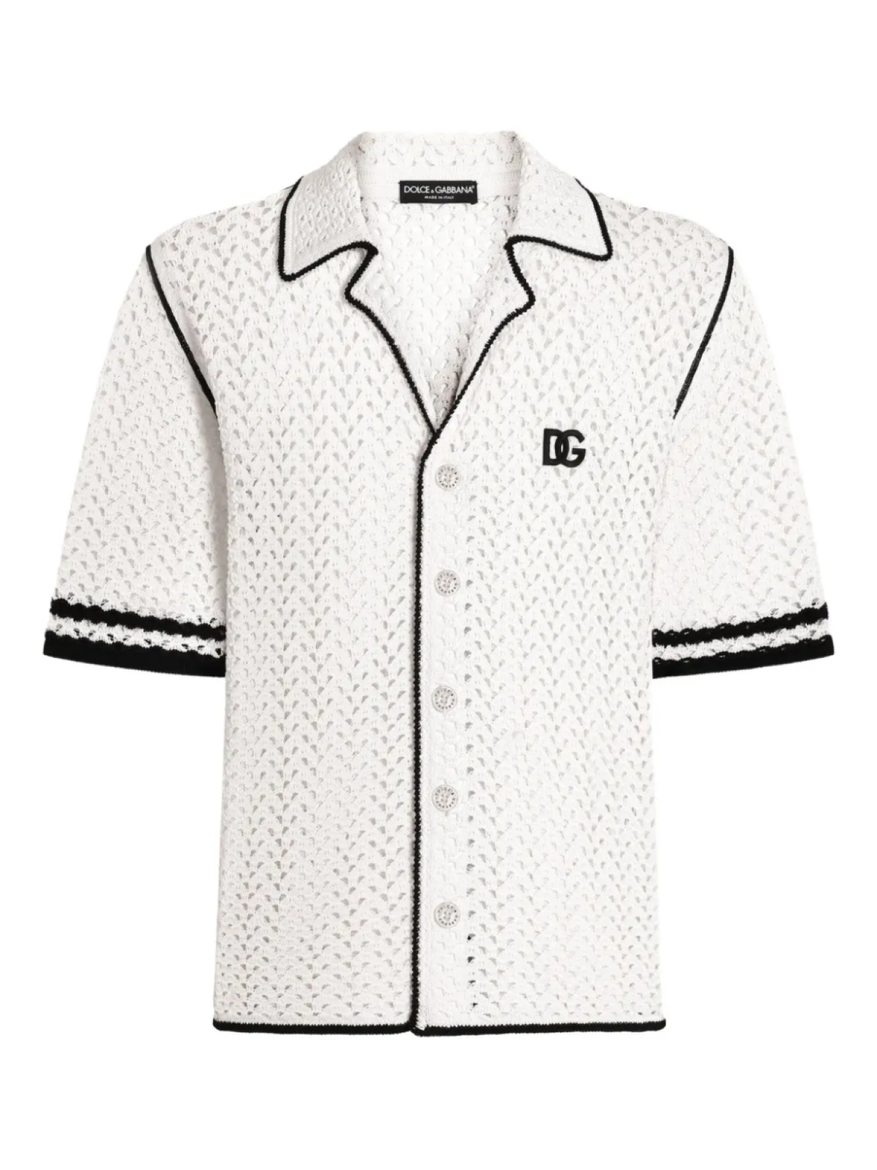 Трикотажная рубашка с коротким рукавом Dolce & Gabbana, белый
Трикотажная рубашка с коротким рукавом Dolce & Gabbana, белый