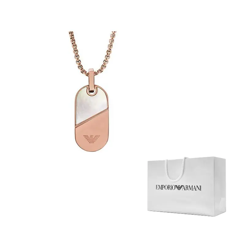 Ошейник для собаки из нержавеющей стали с розовым золотым покрытием EMPORIO ARMANI, золотой
Ошейник для собаки из нержавеющей стали с розовым золотым покрытием EMPORIO ARMANI, золотой