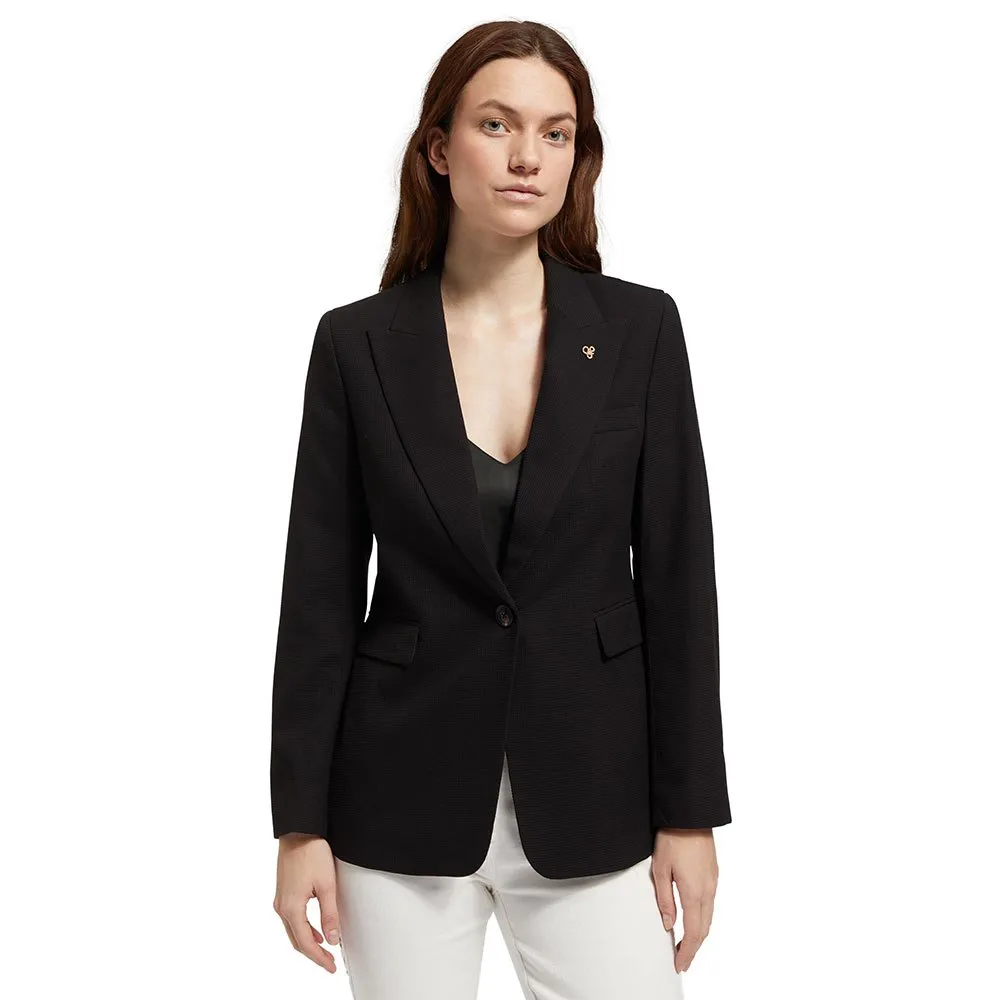 Блейзер Scotch & Soda Single Breasted, черный
Блейзер Scotch & Soda Single Breasted, черный