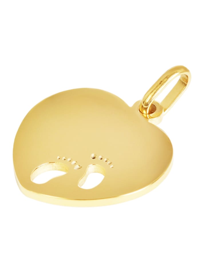 Adeliás Женский кулон - кулон в форме сердца с гравировкой, из нержавеющей стали, золотистый
Adeliás Женский кулон - кулон в форме сердца с гравировкой, из нержавеющей стали, золотистый