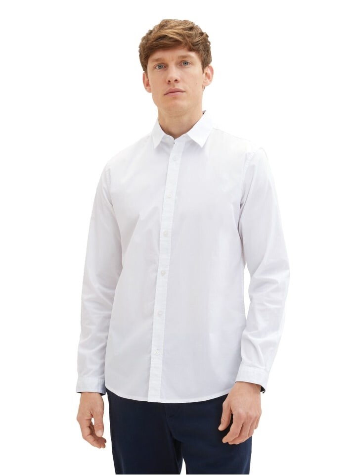 Рубашка Tom Tailor STRETCH POPLIN, белый
Рубашка Tom Tailor STRETCH POPLIN, белый