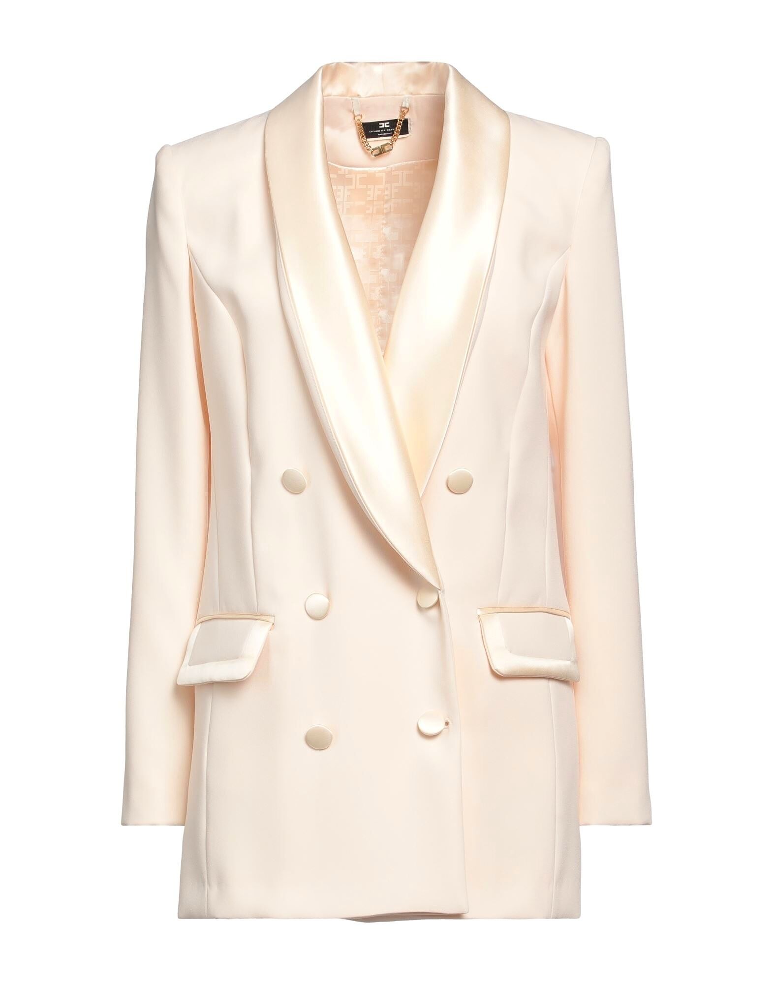 Блейзер Elisabetta Franchi, кремовый
Блейзер Elisabetta Franchi, кремовый