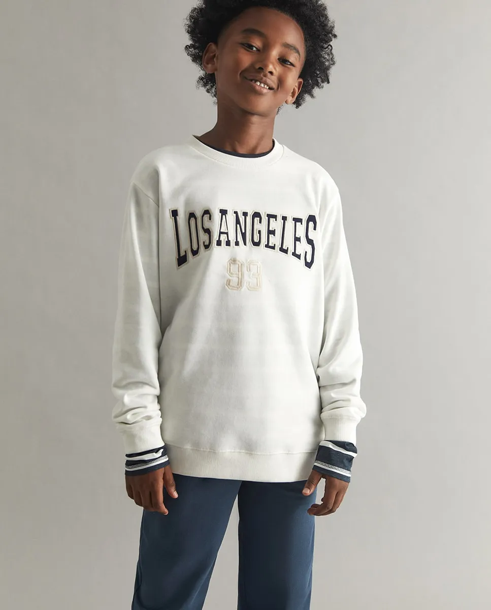 Университетский свитер Sfera, белый
Университетский свитер Sfera, белый