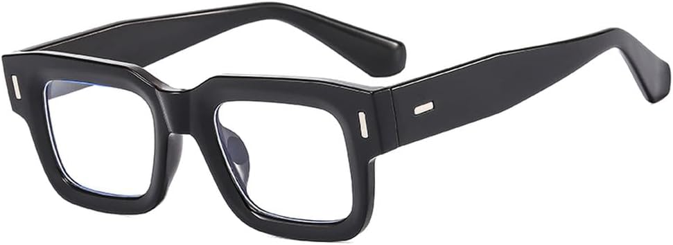 Популярные модные квадратные солнцезащитные очки для женщин в стиле ретро-панк с прозрачными линзами цвета океана, мужские солнцезащитные очки с защитой от УФ-излучения UV400 и заклепками WNCKSQ, Black Clear
Популярные модные квадратные солнцезащитные очки для женщин в стиле ретро-панк с прозрачными линзами цвета океана, мужские солнцезащитные очки с защитой от УФ-излучения UV400 и заклепками WNCKSQ, Black Clear