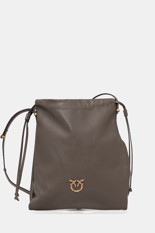 Кожаная сумка Pinko, серый
Кожаная сумка Pinko, серый