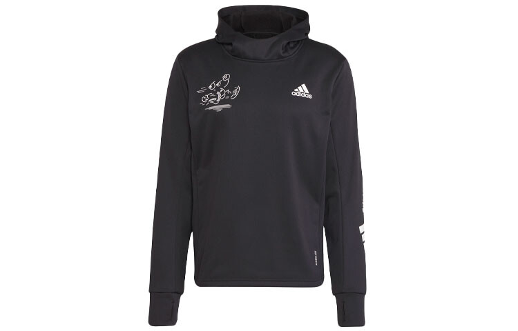 Толстовка мужская черная Adidas, черный 
Толстовка мужская черная Adidas, черный