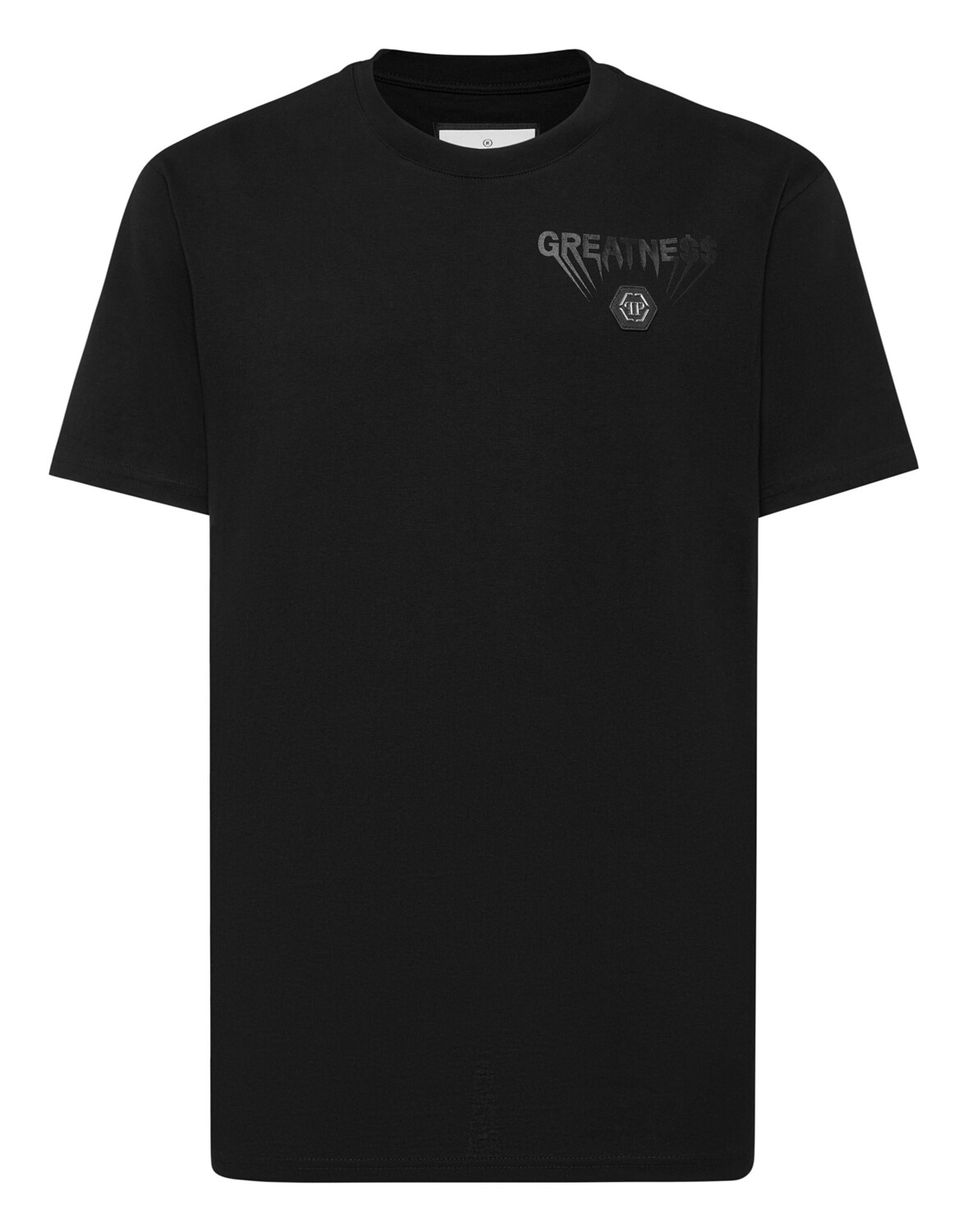Philipp Plein Футболка 'Greatness' в черном цвете
Philipp Plein Футболка 'Greatness' в черном цвете