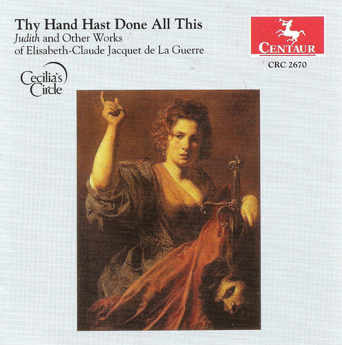 CD диск Jacquet De La Guerre / Youngdahi / Andrijeski: Thy Hand Hast Done All This
CD диск Jacquet De La Guerre / Youngdahi / Andrijeski: Thy Hand Hast Done All This