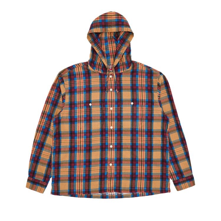 Рубашка Supreme Printed Hooded Flannel Shirt, бежевый
Рубашка Supreme Printed Hooded Flannel Shirt, бежевый