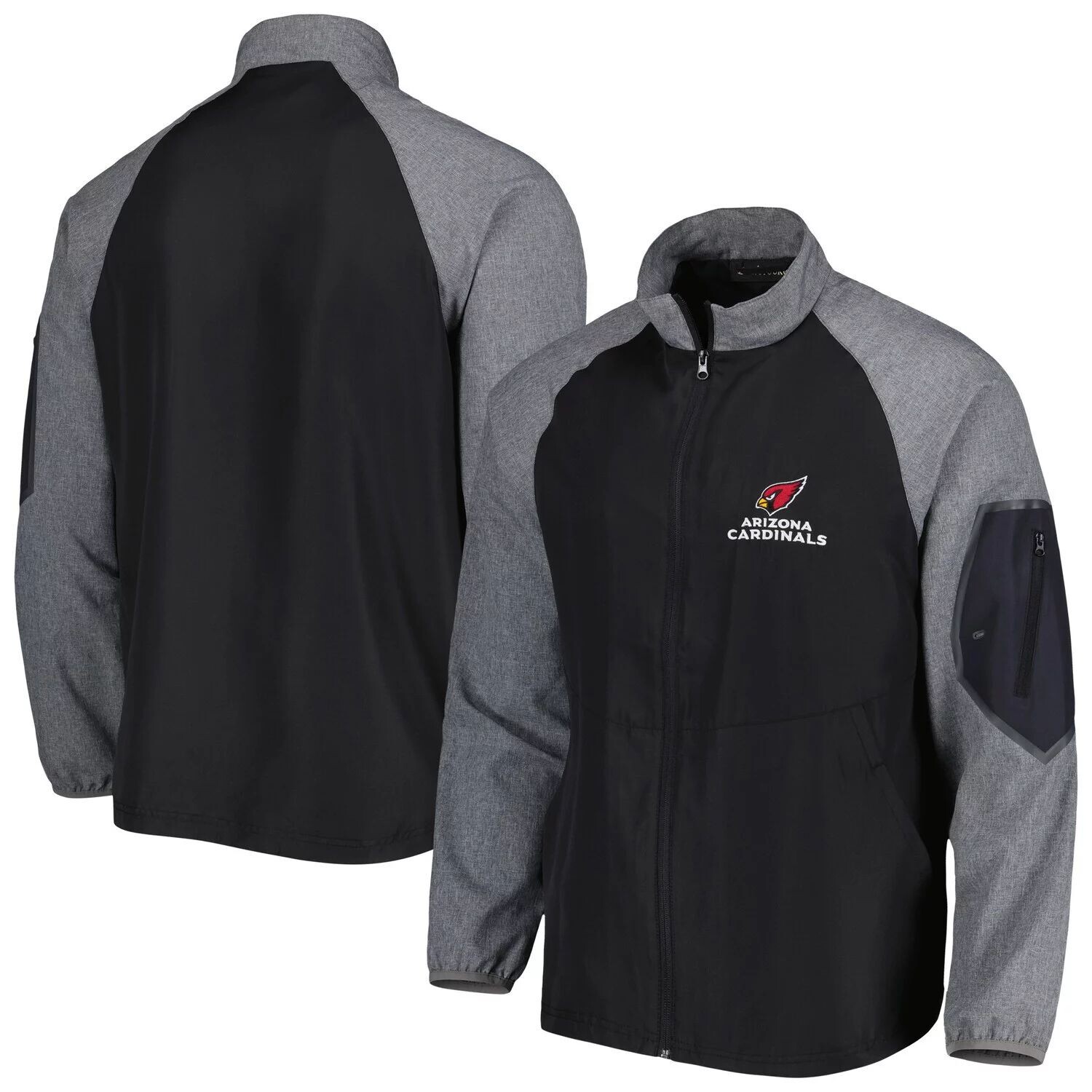 Мужская ветровка с молнией во всю длину Dunbrooke Black Arizona Cardinals Hurricane Raglan
Мужская ветровка с молнией во всю длину Dunbrooke Black Arizona Cardinals Hurricane Raglan