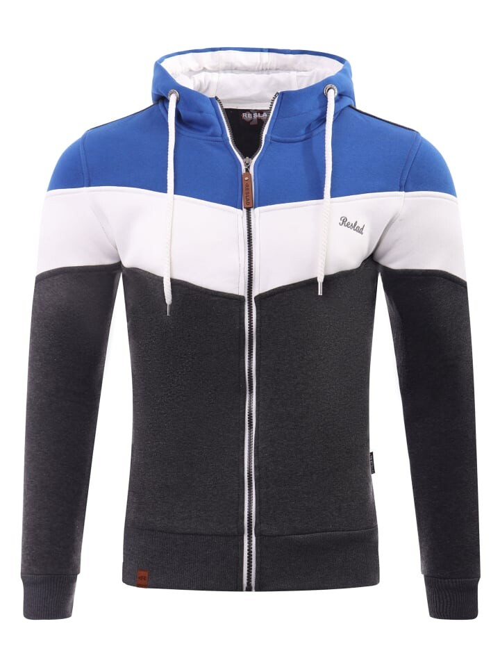 Толстовка RESLAD Sweatjacke Zipper 3-Colors, цвет blau-anthrazit
Толстовка RESLAD Sweatjacke Zipper 3-Colors, цвет blau-anthrazit