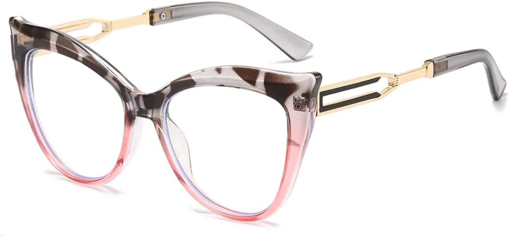 Винтажные женские солнцезащитные очки «кошачий глаз» для женщин и мужчин, модные солнцезащитные очки большого размера с градиентным переходом цвета, защита от УФ-излучения UV400 VVTWSSW, Gray Pink Clear
Винтажные женские солнцезащитные очки «кошачий глаз» для женщин и мужчин, модные солнцезащитные очки большого размера с градиентным переходом цвета, защита от УФ-излучения UV400 VVTWSSW, Gray Pink Clear