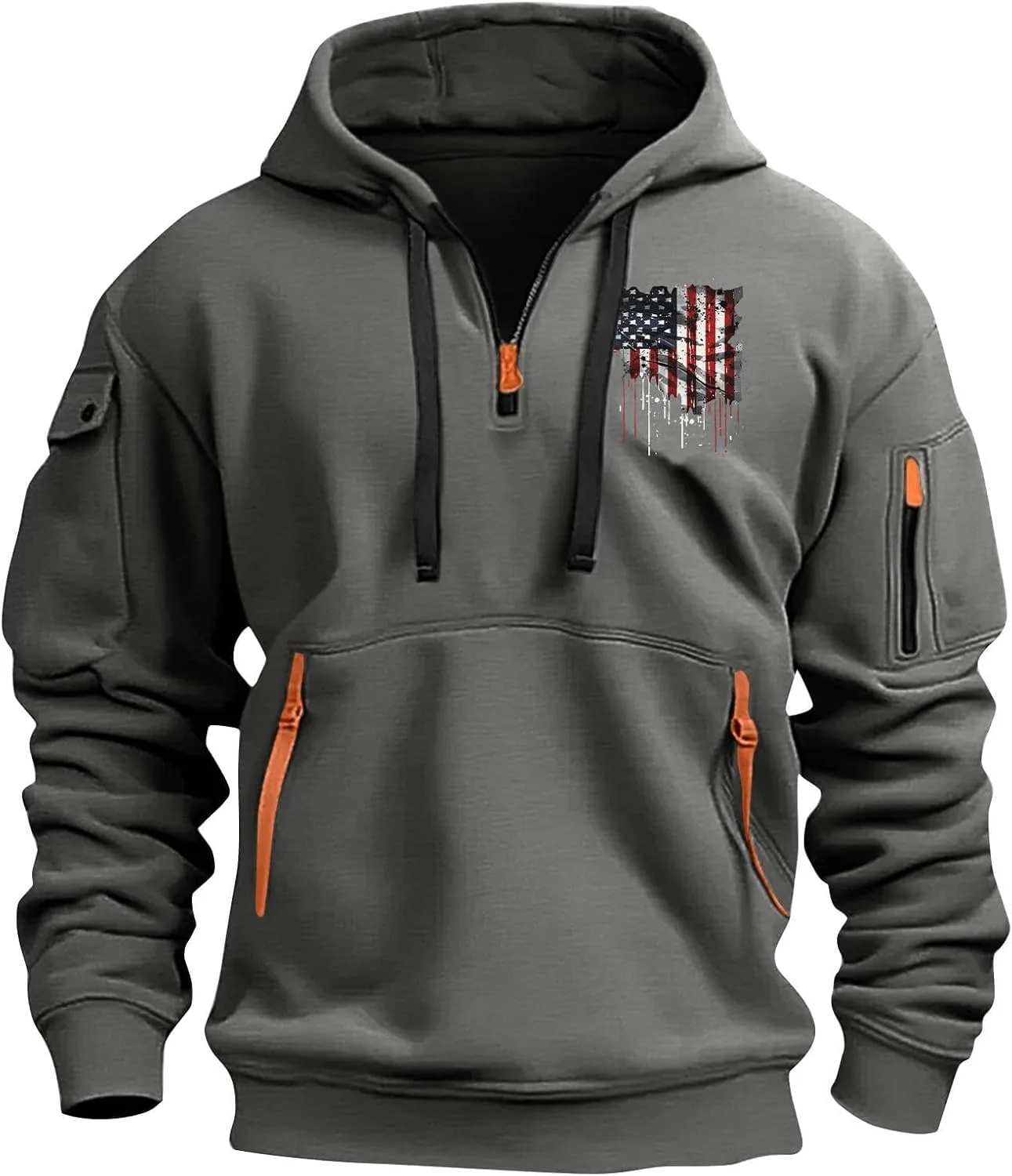 Мужской флисовый худи с длинным рукавом и карманами Cheyubny
Мужской флисовый худи с длинным рукавом и карманами Cheyubny