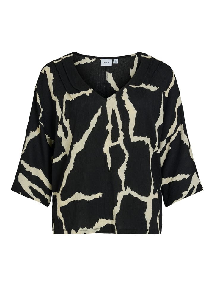 Блузка Vila, цвет schwarz/beige
Блузка Vila, цвет schwarz/beige