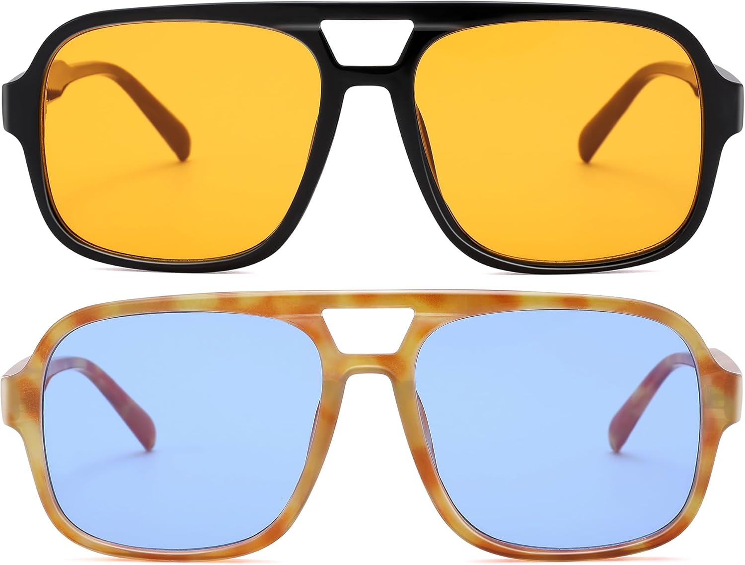 Винтажные квадратные солнцезащитные очки AZorb для женщин и мужчин, модные солнцезащитные очки-авиаторы для женщин, защита от УФ-излучения UV400, A3 Black | Orange + Tortoise | Blue
Винтажные квадратные солнцезащитные очки AZorb для женщин и мужчин, модные солнцезащитные очки-авиаторы для женщин, защита от УФ-излучения UV400, A3 Black | Orange + Tortoise | Blue