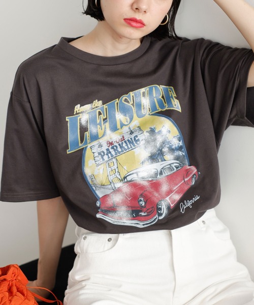 Футболка свободного кроя с принтом GeeRA
Футболка свободного кроя с принтом GeeRA