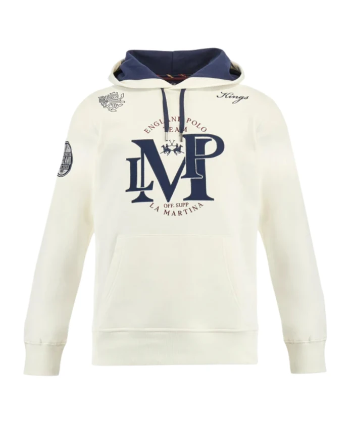 Худи с изображением Бартоломео La Martina, белый
Худи с изображением Бартоломео La Martina, белый