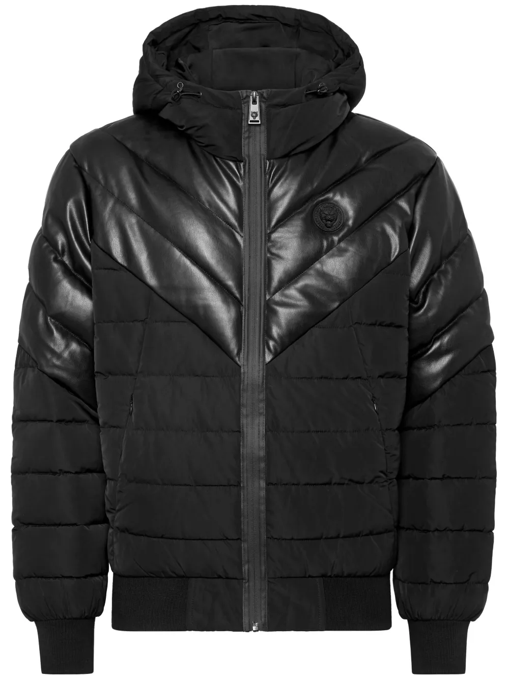 Пуховик с логотипом Plein Sport, черный
Пуховик с логотипом Plein Sport, черный