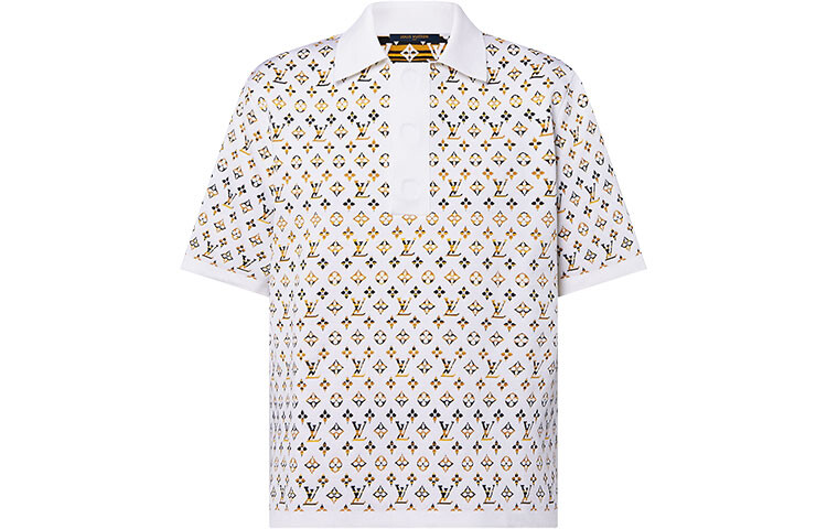 Рубашка поло с монограммой женская белая Louis Vuitton
Рубашка поло с монограммой женская белая Louis Vuitton