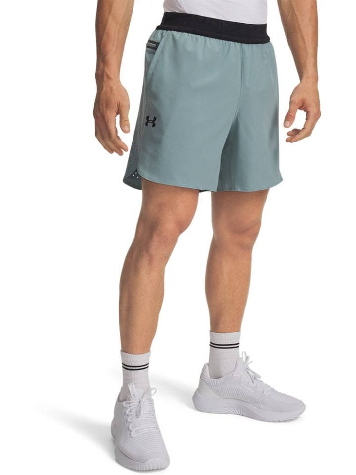 Спортивные шорты Vanish Elite Shorts зеленого цвета Under Armour
Спортивные шорты Vanish Elite Shorts зеленого цвета Under Armour
