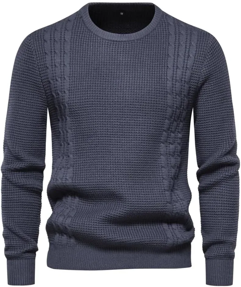 Мужской свитер на осень и зиму, мягкая ткань, классический кэжуал HBDZUUI
Мужской свитер на осень и зиму, мягкая ткань, классический кэжуал HBDZUUI