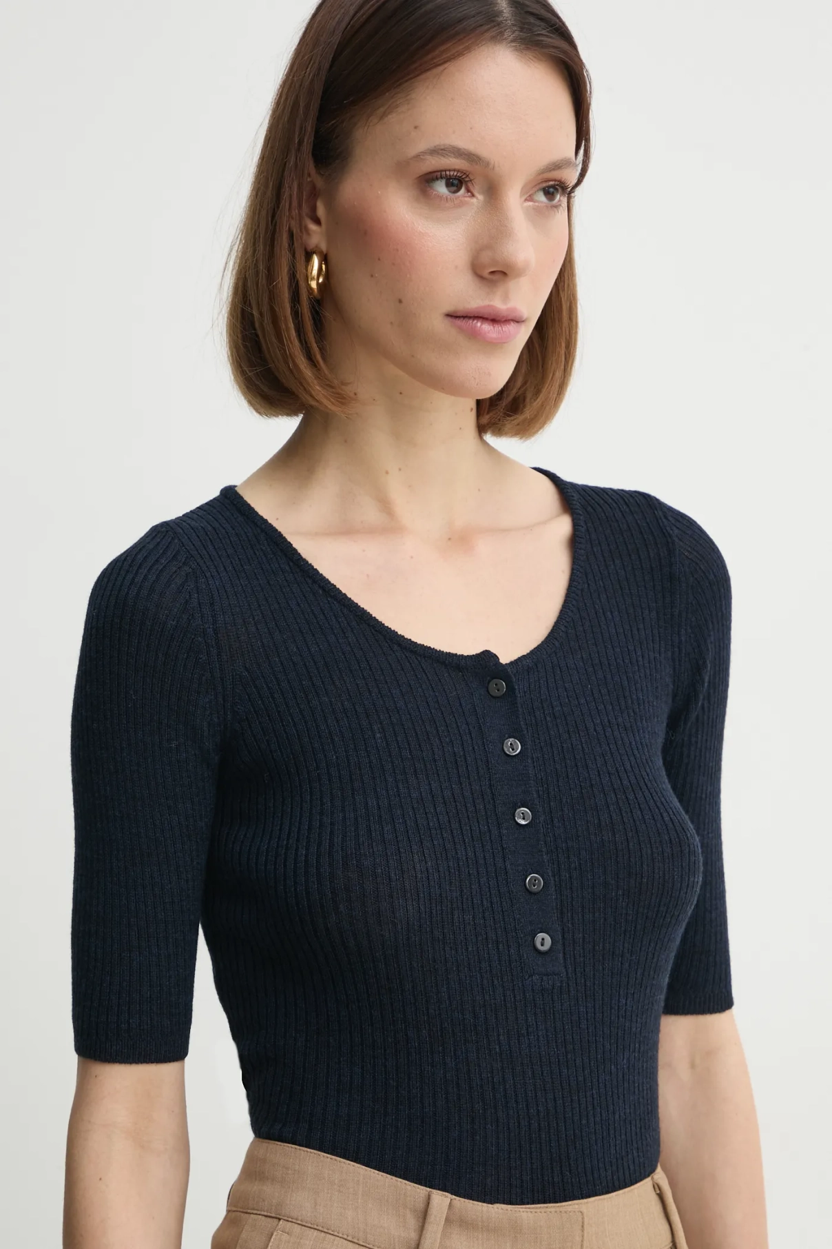 Шерстяной свитер Agnes Herskind, темно-синий
Шерстяной свитер Agnes Herskind, темно-синий