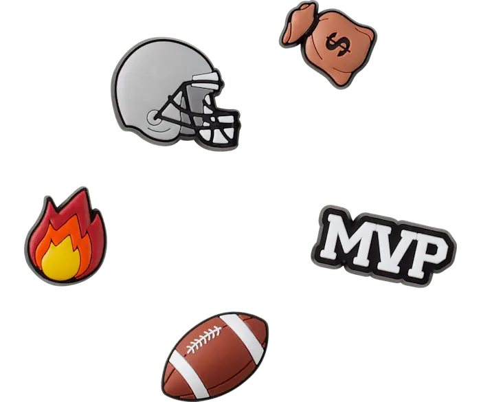 Джиббитсы Football Star 5 Pack Crocs
Джиббитсы Football Star 5 Pack Crocs