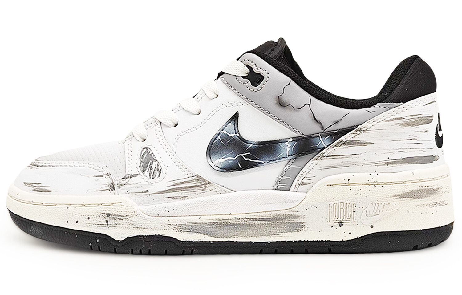 Мужские кроссовки для скейтбординга Full Force с низким верхом, белый/черный/серый Nike
Мужские кроссовки для скейтбординга Full Force с низким верхом, белый/черный/серый Nike