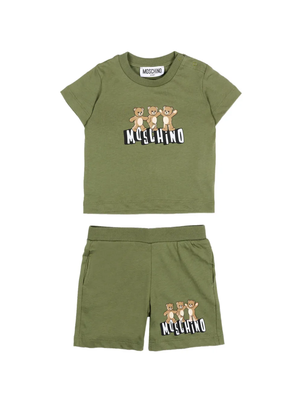 Спортивный костюм Teddy Bear Moschino Kids, зеленый
Спортивный костюм Teddy Bear Moschino Kids, зеленый