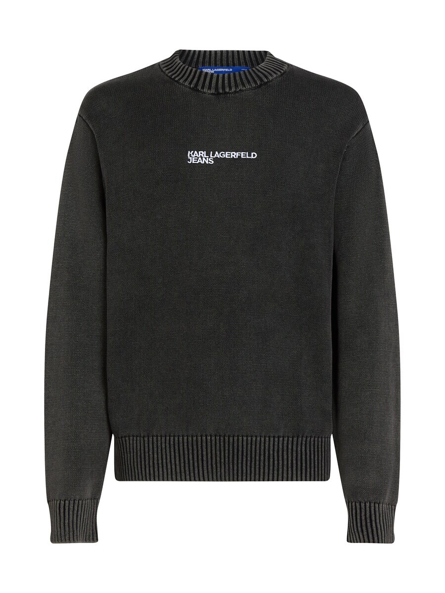 Свитер KARL LAGERFELD JEANS Sweater, черный 
Свитер KARL LAGERFELD JEANS Sweater, черный