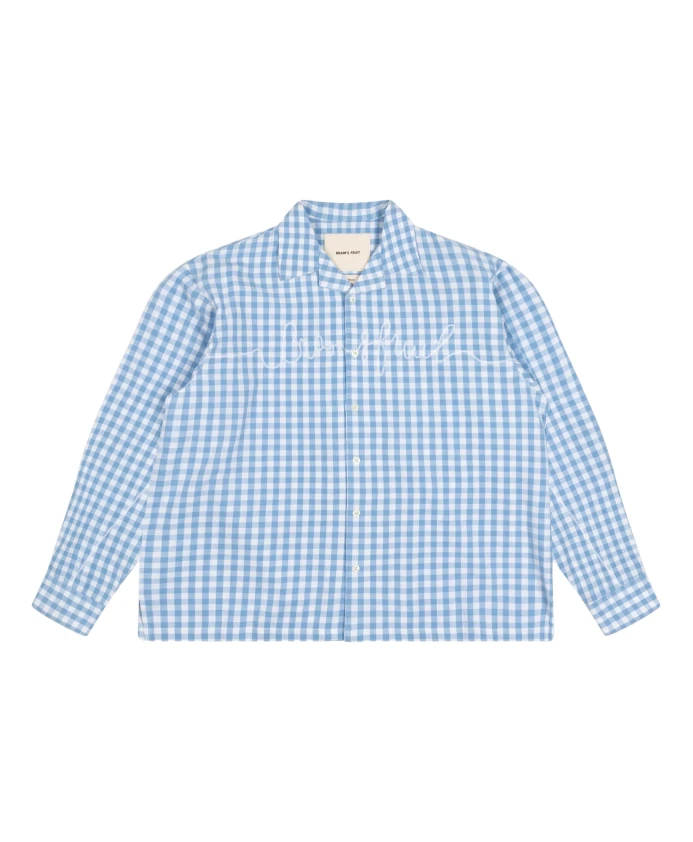 Рубашка, вышитая цепочным швом, с логотипом садового шланга. Bram'S Fruit, синий
Рубашка, вышитая цепочным швом, с логотипом садового шланга. Bram'S Fruit, синий