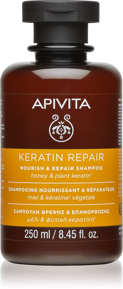 Кератин восстанавливающий питательный восстанавливающий шампунь очищающий шампунь Apivita, 250 мл
Кератин восстанавливающий питательный восстанавливающий шампунь очищающий шампунь Apivita, 250 мл