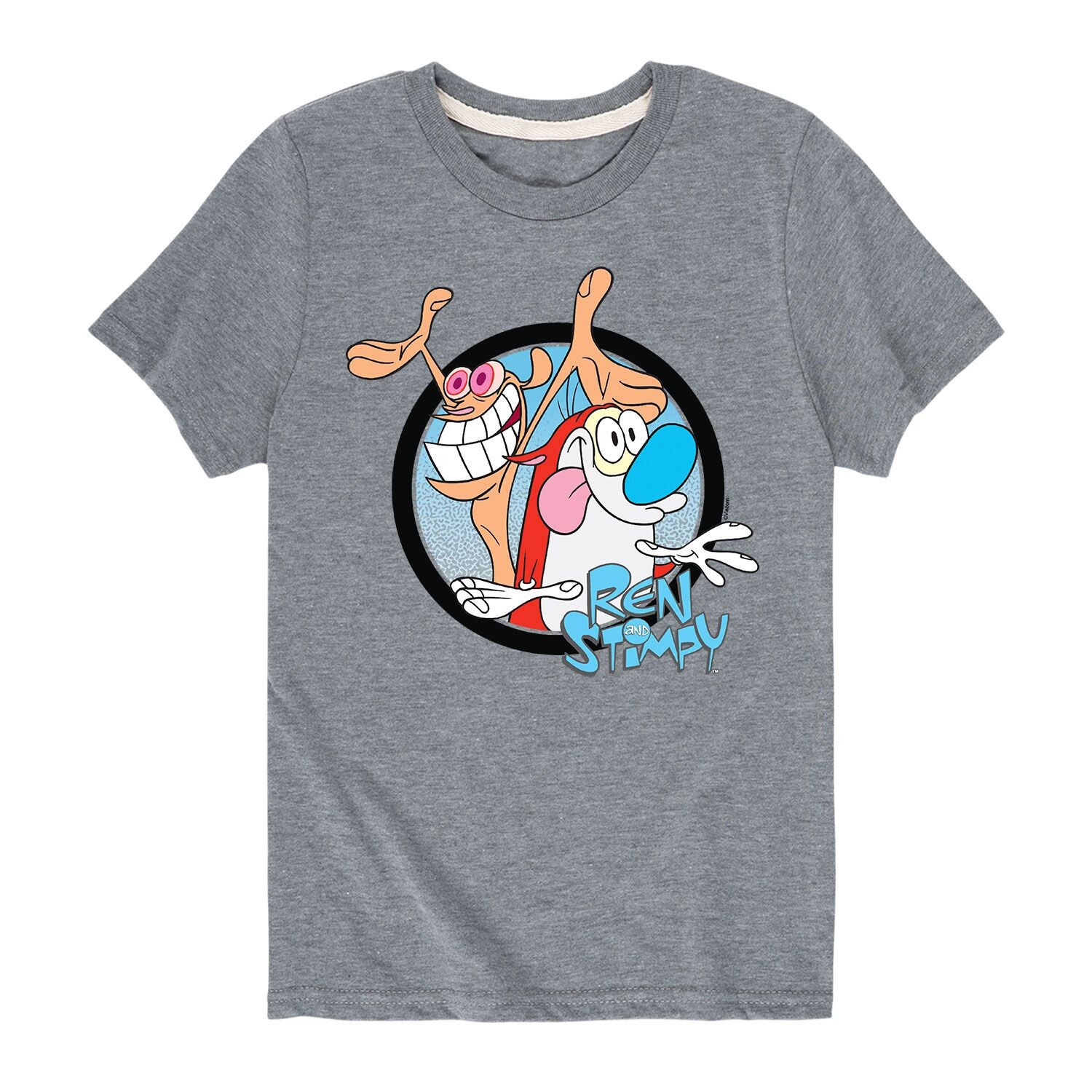 Футболка Nickelodeon Ren & Stimpy Circle для мальчиков 8–20 лет Licensed Character 
Футболка Nickelodeon Ren & Stimpy Circle для мальчиков 8–20 лет Licensed Character