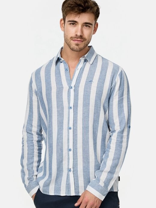 Рубашка brayden с длинными рукавами Indicode, синий
Рубашка brayden с длинными рукавами Indicode, синий