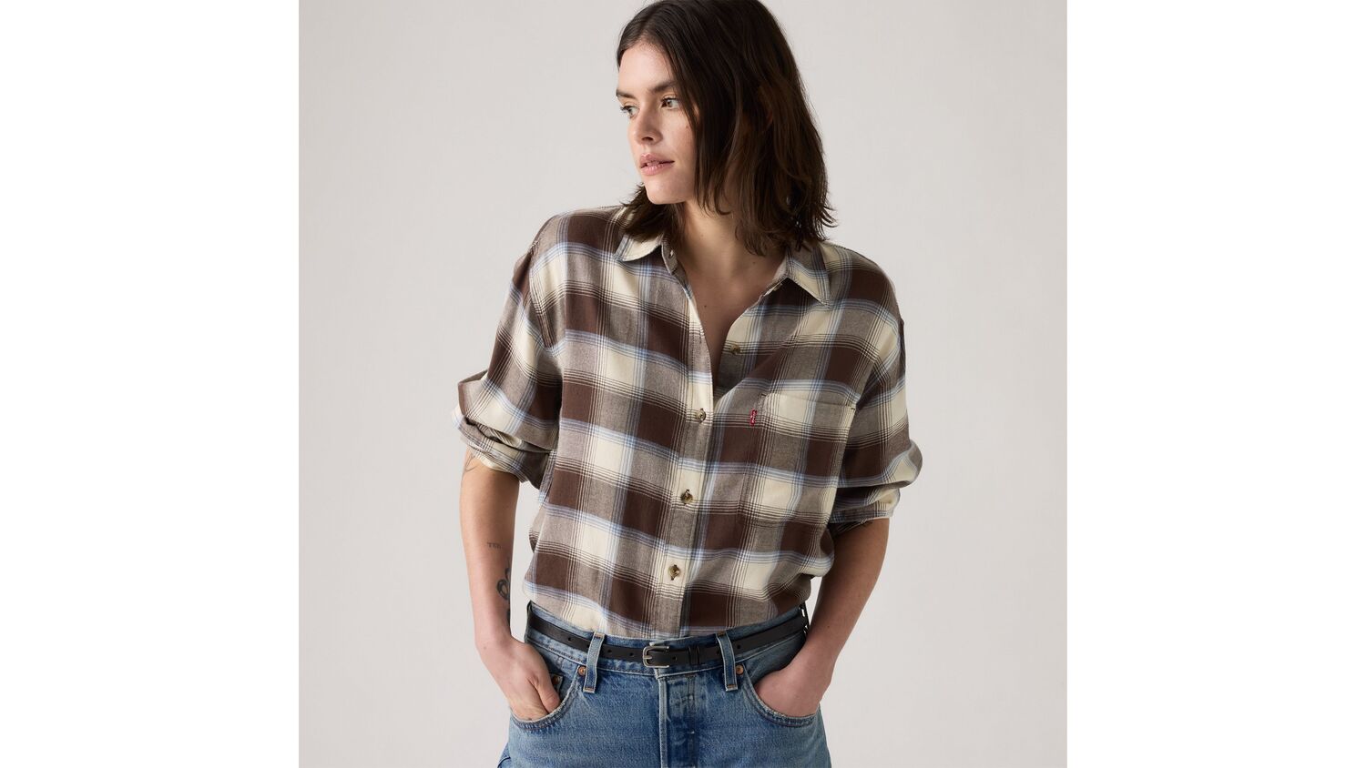 Рубашка Лукаса Фланелевая Levi's, Alloa Plaid Bracken - Brown
Рубашка Лукаса Фланелевая Levi's, Alloa Plaid Bracken - Brown