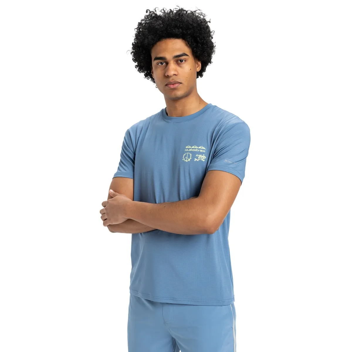 Мужская футболка Lap Time Quiksilver, серебристо-голубой
Мужская футболка Lap Time Quiksilver, серебристо-голубой