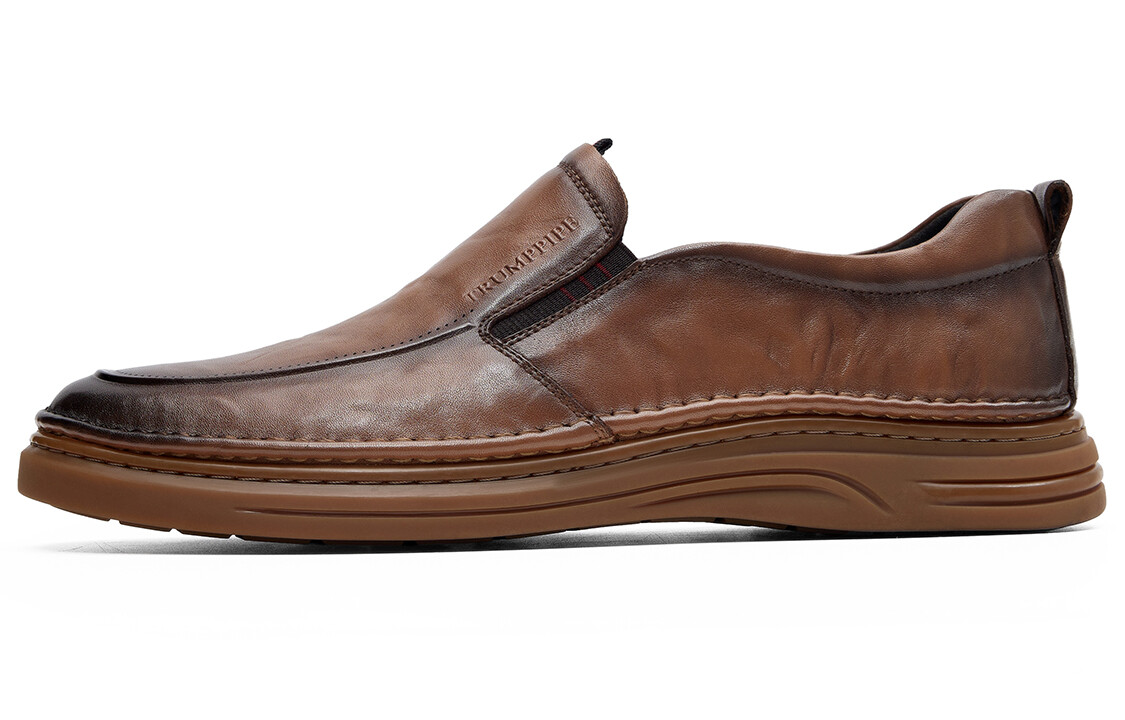 Туфли Men"s Casual Men Low-Top Brown Trumppipe
Туфли Men"s Casual Men Low-Top Brown Trumppipe