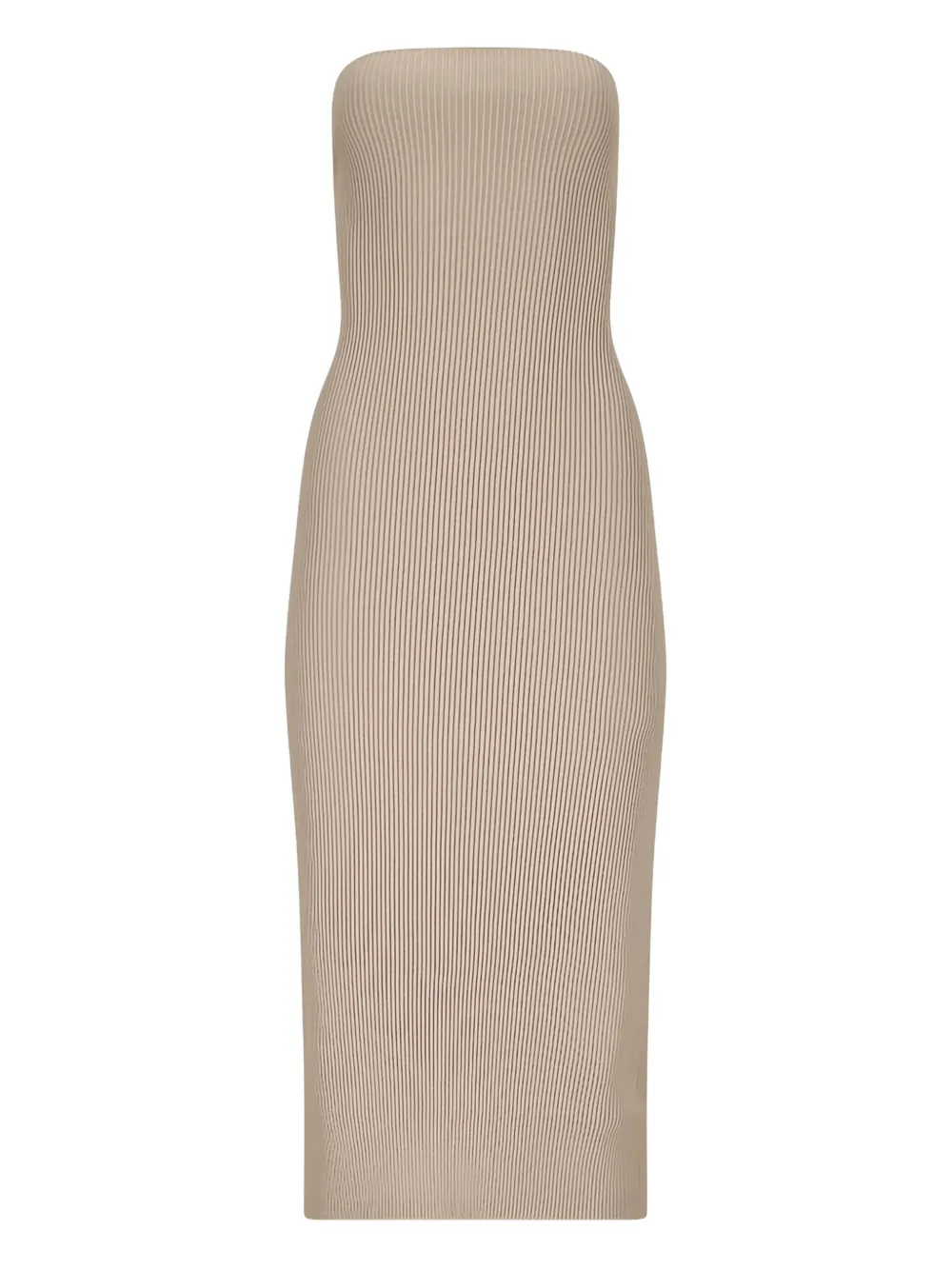 Платье миди в рубчик без бретелей MAX MARA, нейтральный
Платье миди в рубчик без бретелей MAX MARA, нейтральный