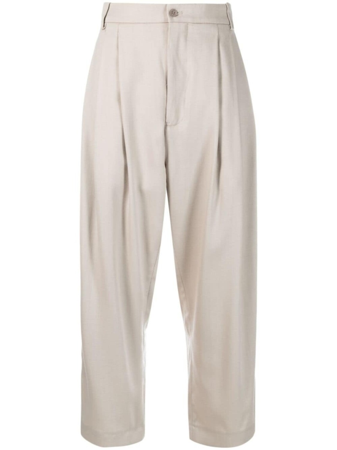 Hed Mayner укороченные брюки с завышенной талией, нейтральный цвет 
Hed Mayner укороченные брюки с завышенной талией, нейтральный цвет