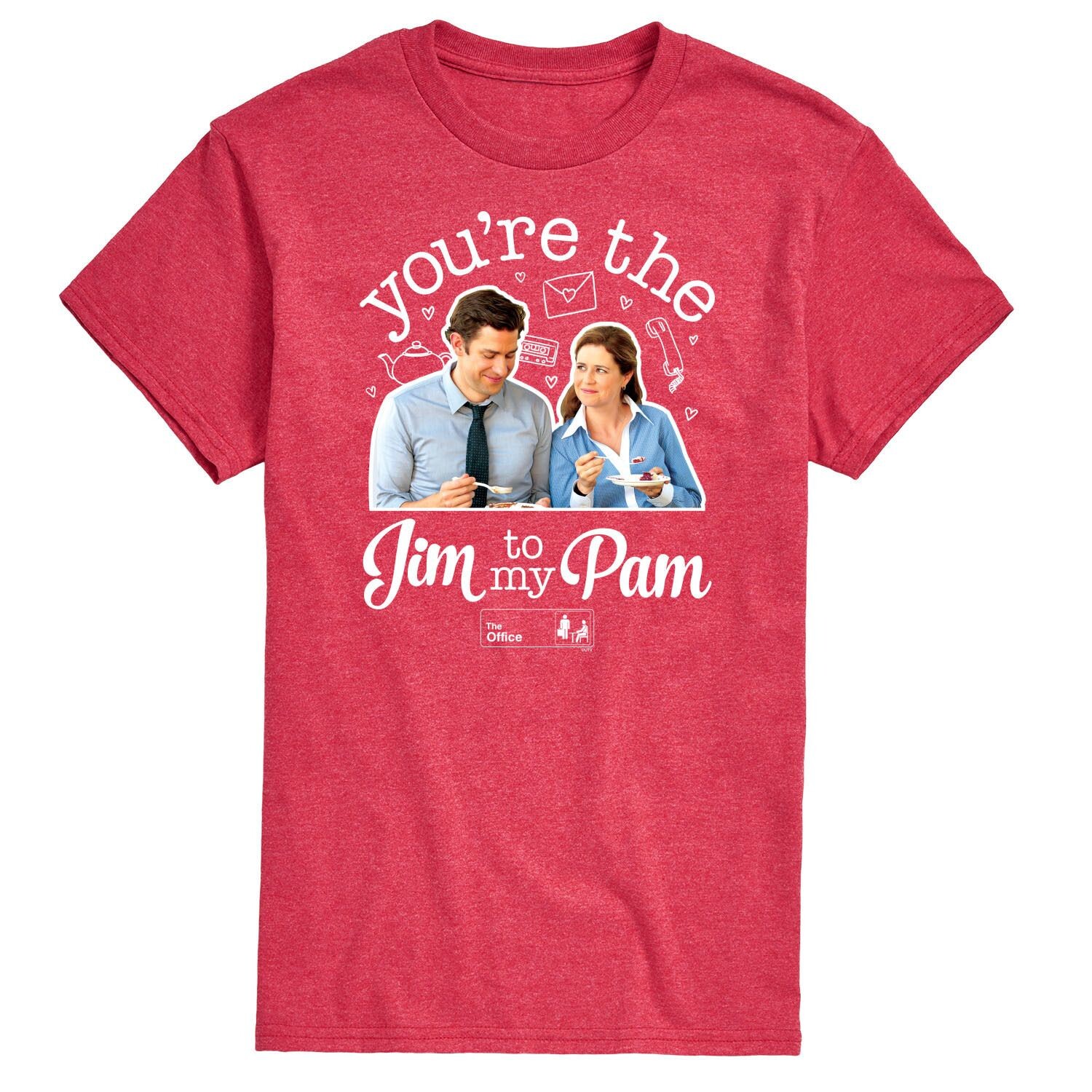 Мужская футболка The Office Jim To My Pam Licensed Character
Мужская футболка The Office Jim To My Pam Licensed Character