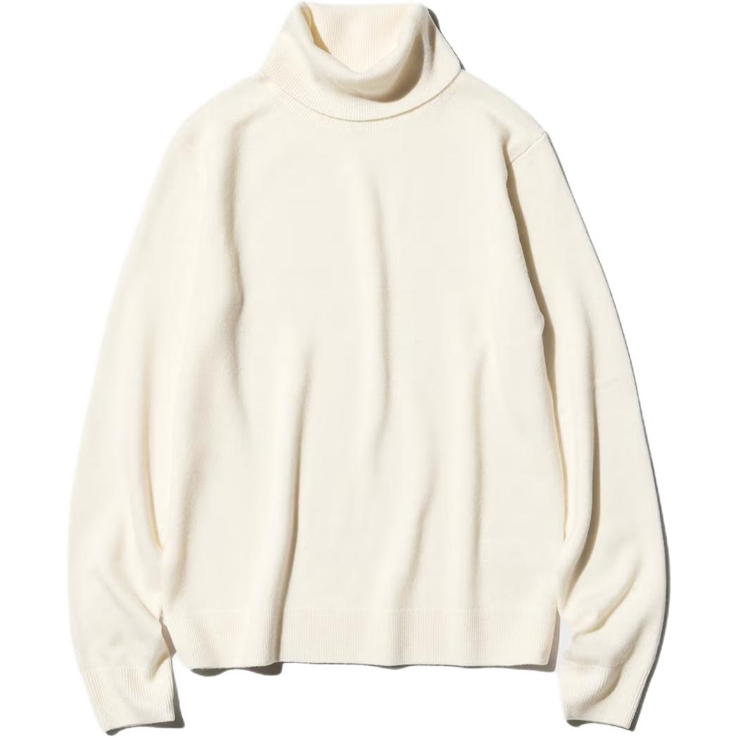 UNIQLO Кашемировый свитер женский экрю
UNIQLO Кашемировый свитер женский экрю