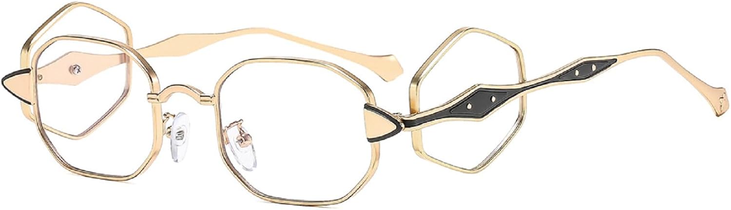 Ретро-солнцезащитные очки квадратной формы для женщин и мужчин, модные градиентные очки с защитой от УФ-излучения UV400, трендовые панк-солнцезащитные очки для мужчин mincl, Gold Clear
Ретро-солнцезащитные очки квадратной формы для женщин и мужчин, модные градиентные очки с защитой от УФ-излучения UV400, трендовые панк-солнцезащитные очки для мужчин mincl, Gold Clear