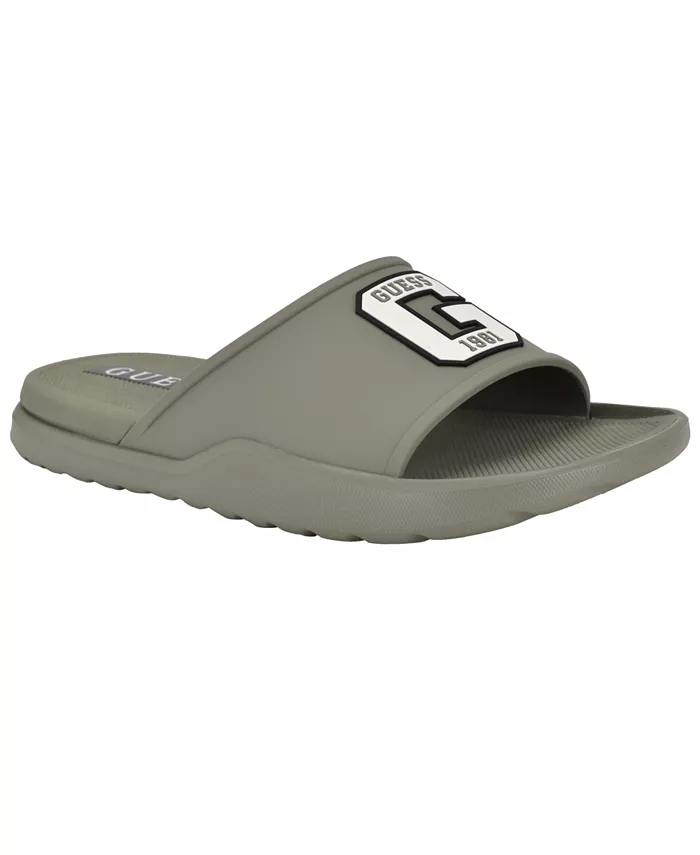 Мужские модные слайдеры Metzer Branded Slip On GUESS, зеленый
Мужские модные слайдеры Metzer Branded Slip On GUESS, зеленый