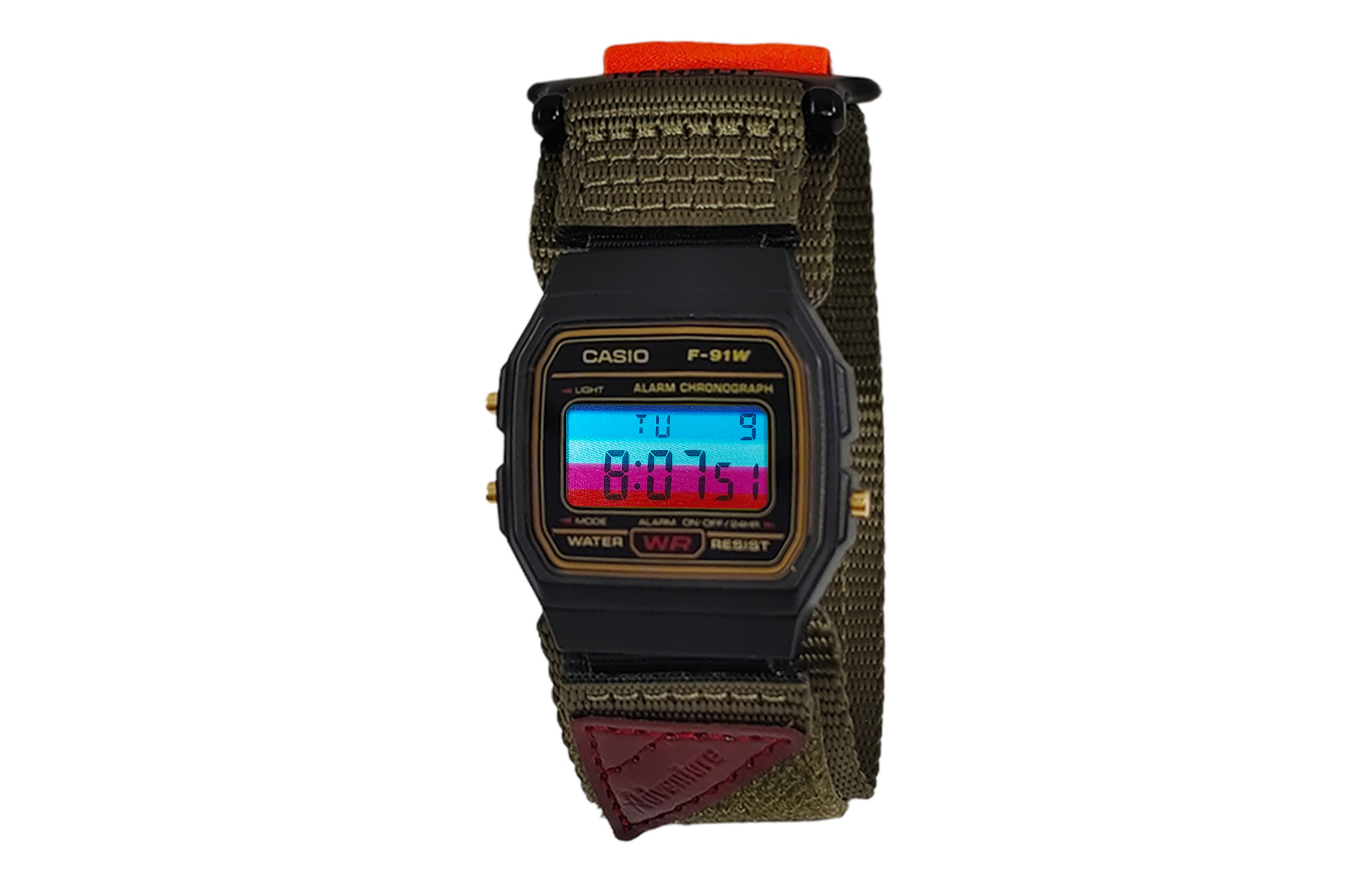 CASIO Мужские часы Retrofit Series с кварцевым механизмом и нейлоновым ремешком, черный циферблат
CASIO Мужские часы Retrofit Series с кварцевым механизмом и нейлоновым ремешком, черный циферблат