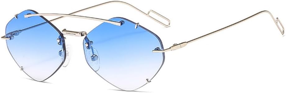 Женские солнцезащитные очки без оправы Polygon, модные солнцезащитные очки с градиентным переходом, женские очки в стиле «конфетные очки» с защитой от УФ-излучения UV400 LVTFCO, C7 Silver-blue
Женские солнцезащитные очки без оправы Polygon, модные солнцезащитные очки с градиентным переходом, женские очки в стиле «конфетные очки» с защитой от УФ-излучения UV400 LVTFCO, C7 Silver-blue