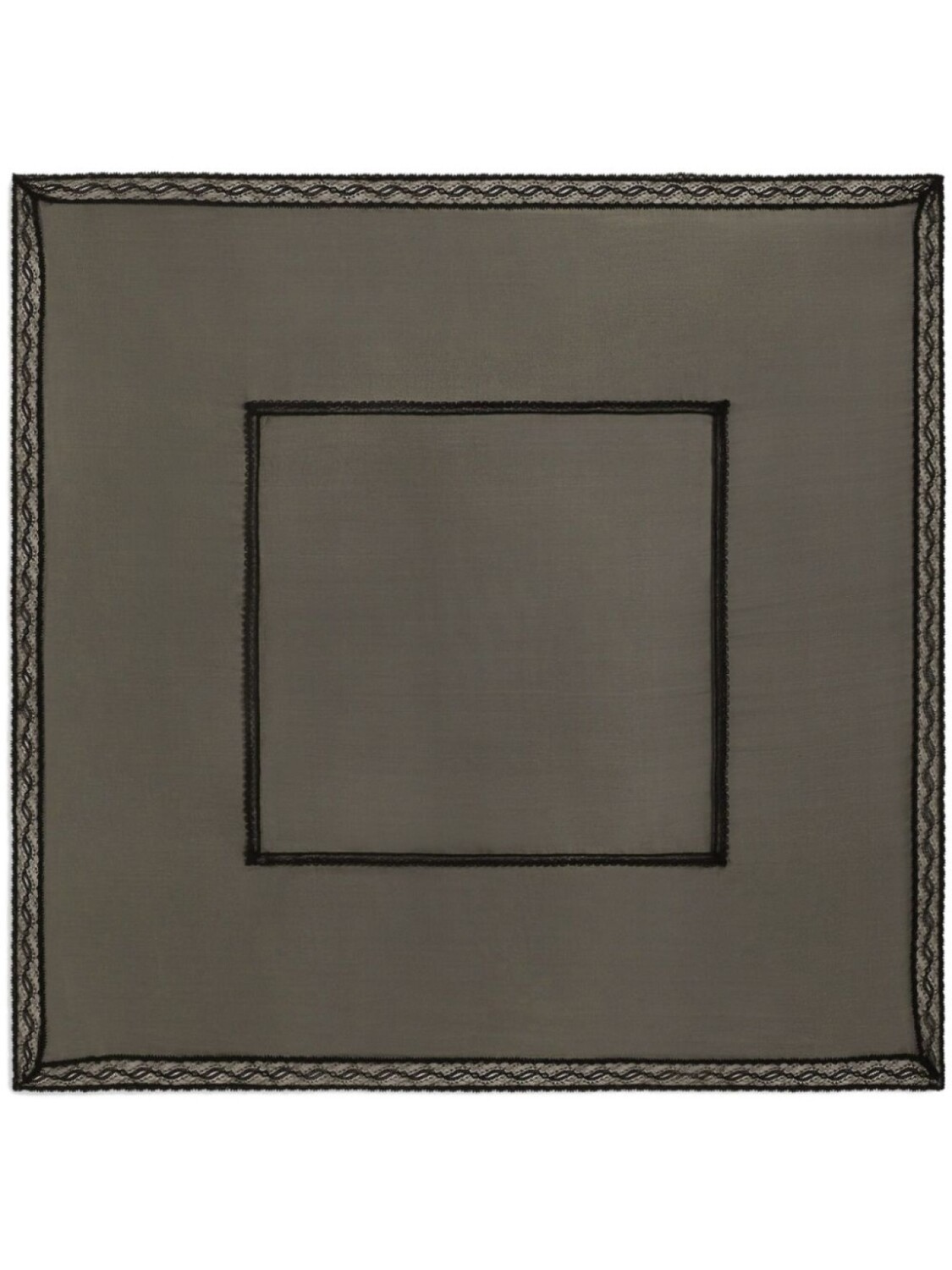 Платок Dolce & Gabbana с кружевной отделкой, серый
Платок Dolce & Gabbana с кружевной отделкой, серый