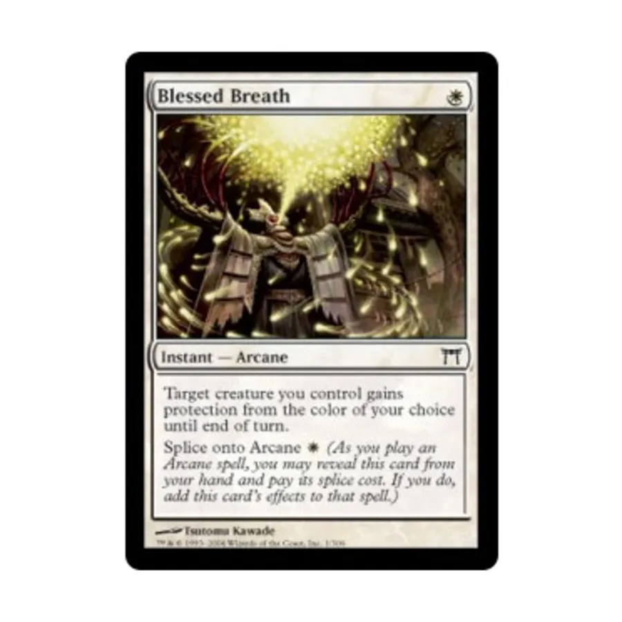 CCG Благословенное Дыхание (С) (Фольга), MTG - Champions of Kamigawa
CCG Благословенное Дыхание (С) (Фольга), MTG - Champions of Kamigawa
