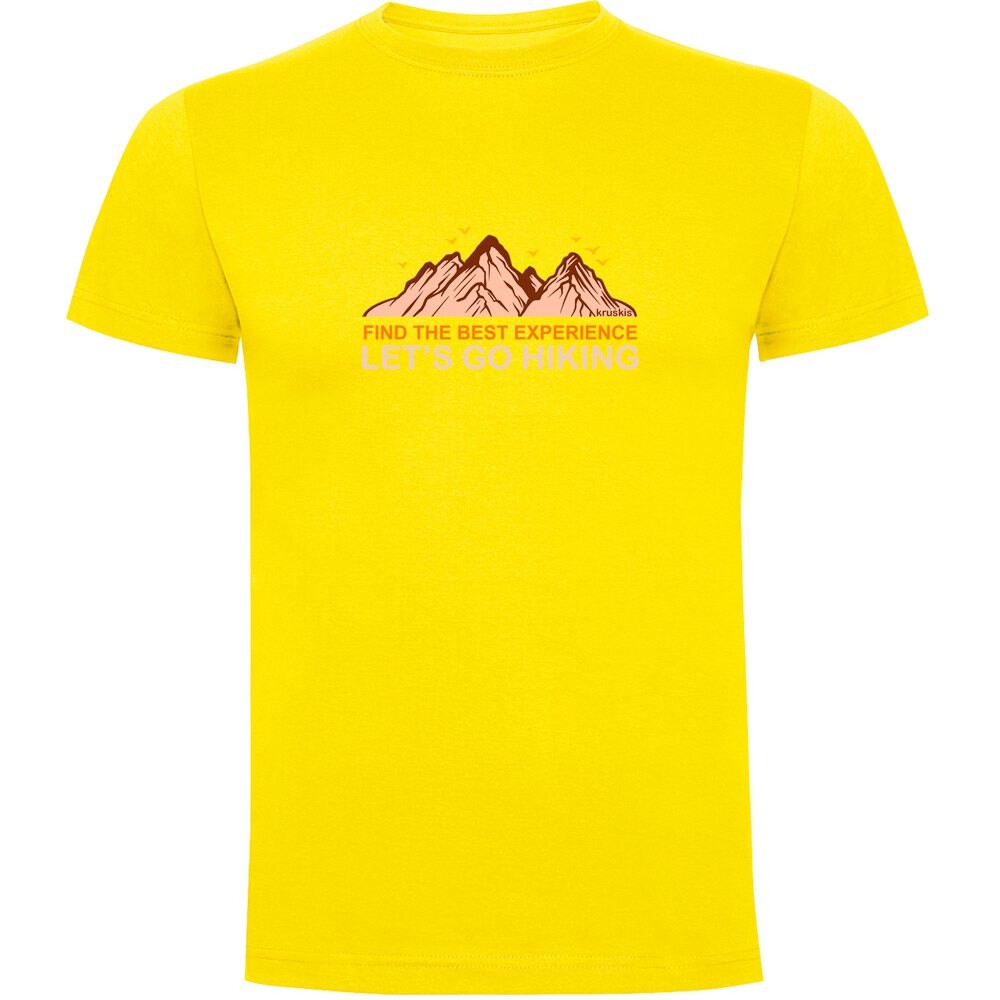 Футболка с коротким рукавом Kruskis Find The Best, желтый
Футболка с коротким рукавом Kruskis Find The Best, желтый
