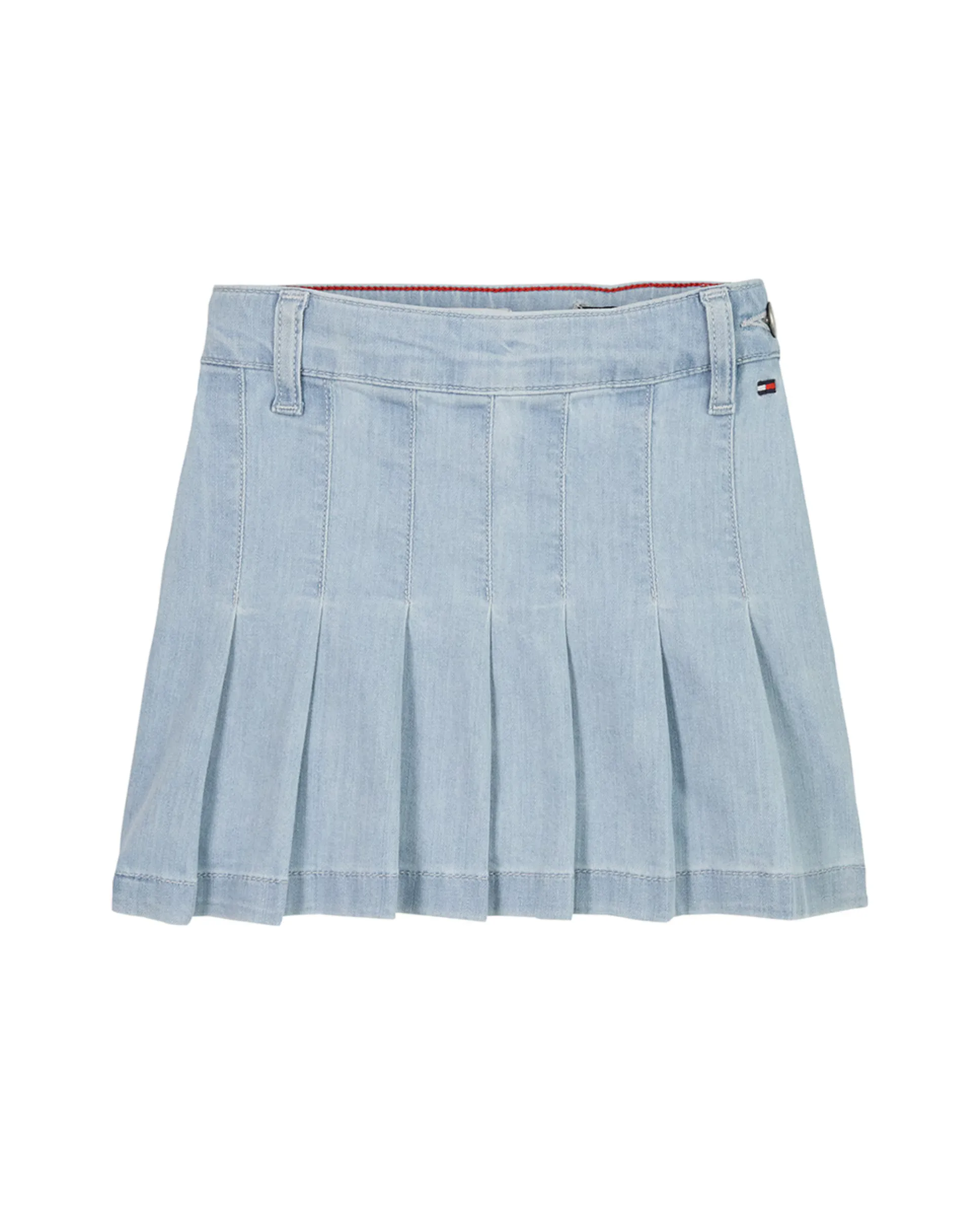 Детская плиссированная юбка в стиле ковбой Tommy Hilfiger, синий 
Детская плиссированная юбка в стиле ковбой Tommy Hilfiger, синий